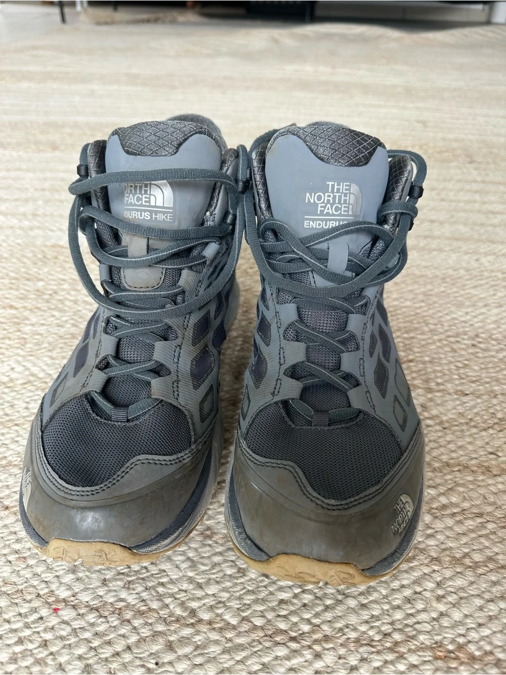 The North Face Men’s Gray Hiking Boots